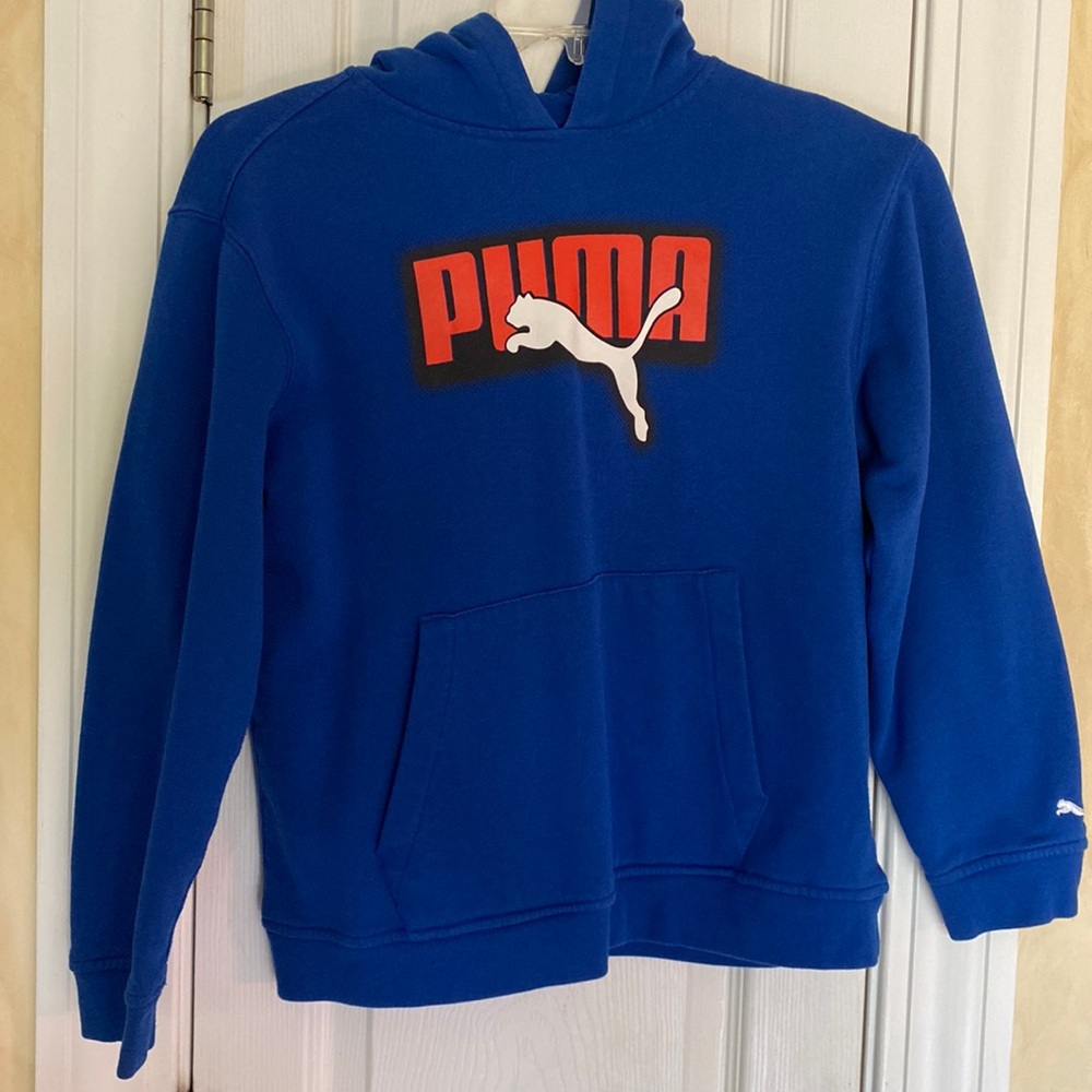 Kids Puma Blue Sweatshirt